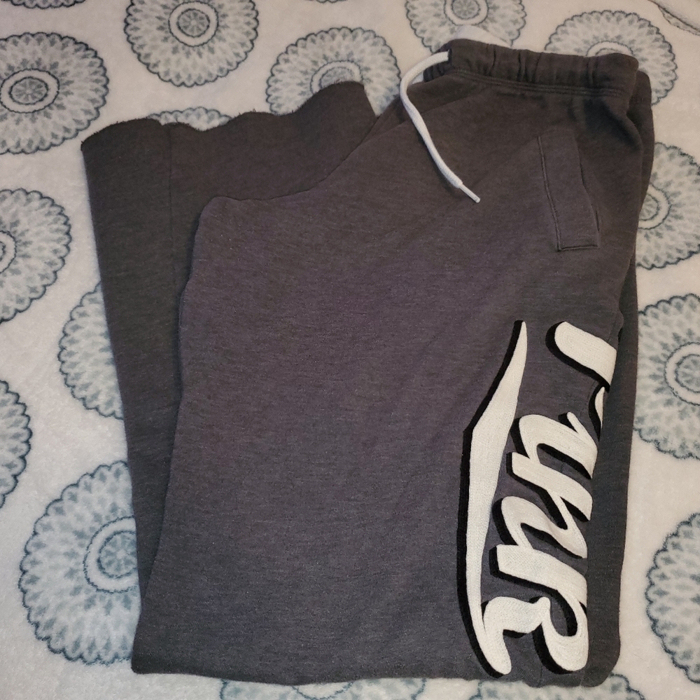 PINK by vs sweats sz small boyfriend style